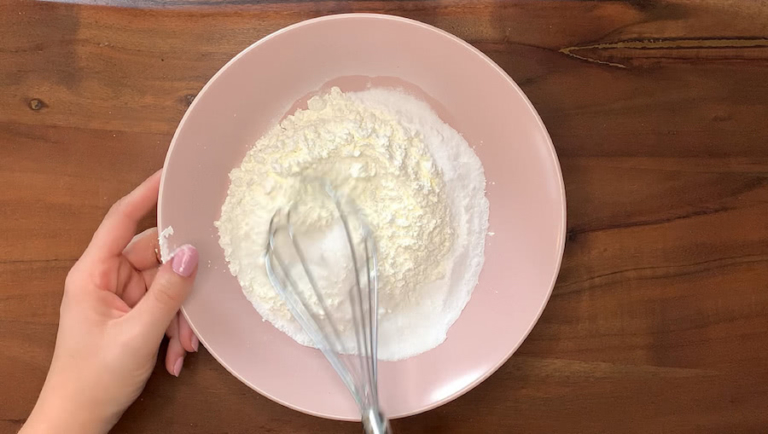 Schritt für Schritt-Bild zum sprudelnden Badepralinen-Rezept mit Zitrone